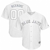 Toronto Blue Jays Majestic 2019 Players' Weekend Cool Base Roster Customized White Jersey,baseball caps,new era cap wholesale,wholesale hats